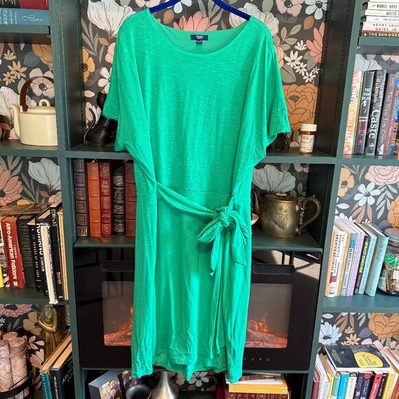NWOT - Chaps Faux Wrap Dress - Sz XXL - Picture 1 of 6